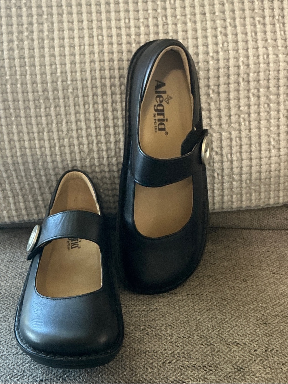 Alegria Paloma Black Nappa Mary Jane - EU38